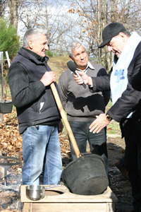 Raccolta castagne